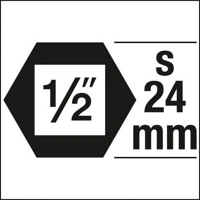 Jeu de douilles tournevis Hazet carré creux 125 mm profil à six pans creux 14 17 19 985S/11 choisir à bas prix