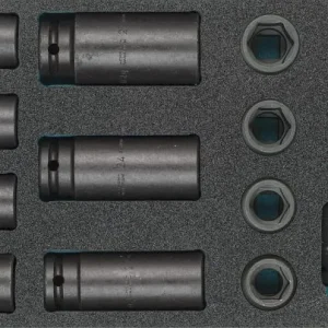 Jeu de douilles tournevis Hazet carré creux 125 mm profil de traction à six pans creux 163-463/15 choisir à bas prix