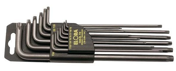 Jeu de tournevis ELORA TORX® long dans un support en plastique 13 éléments 5-50 mm 162SLTX 0162511305100 prendre à bas prix