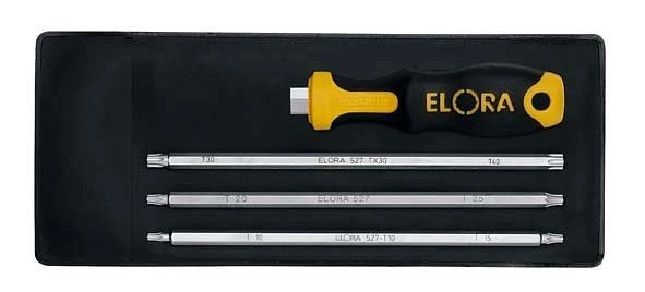 Jeu de tournevis ELORA Variant 4 pièces TORX® 527 S4 0527510405500 se fournir à bas prix