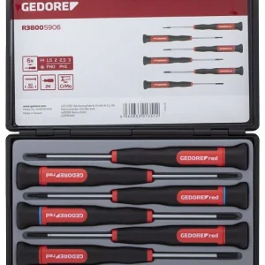 Jeu de tournevis électroniques GEDORE rouge 2K PH+SL 6 pièces 3301351 obtenir à bas prix