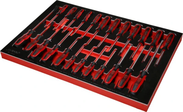 Jeu de tournevis KS Tools dans insert en mousse 24 pièces 811.0024 se fournir à bas prix