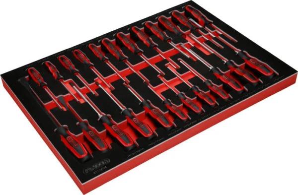 Jeu de tournevis KS Tools dans insert en mousse 24 pièces 811.0024 se fournir à bas prix