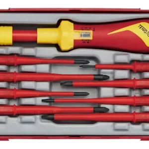 Teng Tools Jeu de tournevis dynamométriques isolés TT1 9 pièces TTVSD09 obtenir à bas prix