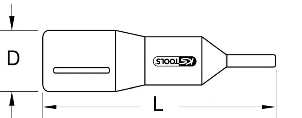 KS Tools Douille embout 1/4" avec isolation de protection pour vis Torx T8 117.2471 prendre à bas prix