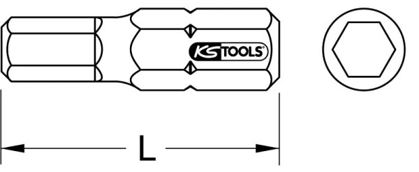 KS Tools Douille hexagonale embout 10 mm 30 mm 4 mm 930.1004 magasiner à bas prix