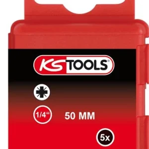 KS Tools Embout 1/4" PZ 50 mm PZ1 paquet de 5 911.2229 commander à bas prix