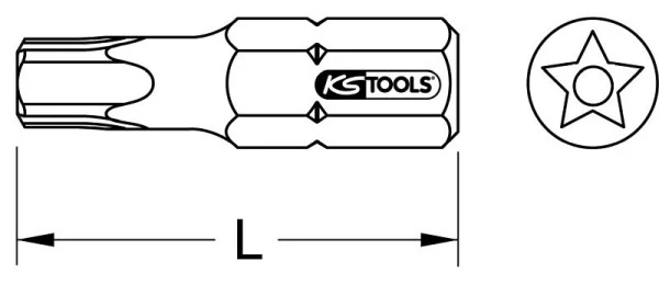 KS Tools Embout 10 mm pour cinq étoiles alésage TS40 911.3121 magasiner à bas prix