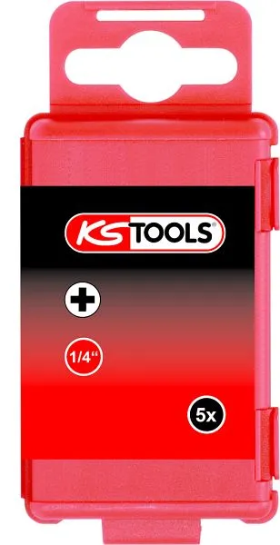 KS Tools Embout TORSIONpower 1/4" 75 mm PH1 paquet de 5 918.3151 se procurer à bas prix