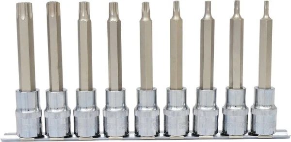 KS Tools Jeu de douilles 1/2" CHROMEplus Torx alésage longues 9 pièces TB20-TB60 918.1890 commander à bas prix