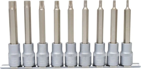 KS Tools Jeu de douilles 1/2" Torx longues 9 pièces T20-T60 911.1520 se fournir à bas prix