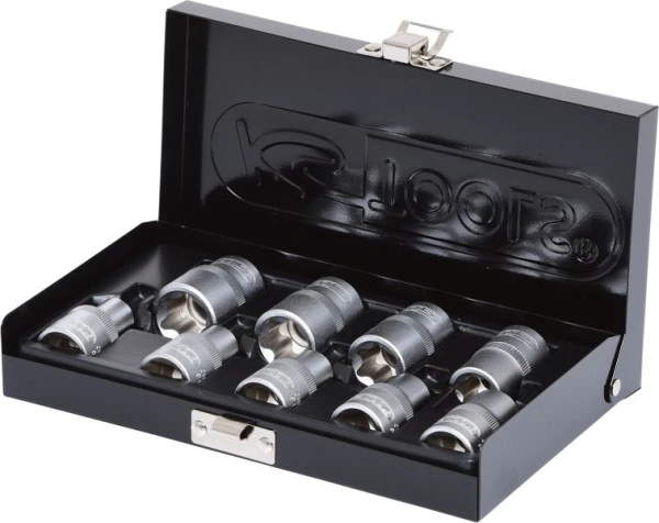 KS Tools Jeu de douilles Torx E 1/2" 9 pièces E10-E24 911.4410 se fournir à bas prix