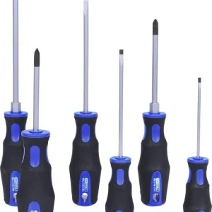 KS Tools Jeu de tournevis ERGOTORQUEplus 6 pièces à fente PZ 159.0020 commander à bas prix