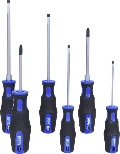 KS Tools Jeu de tournevis ERGOTORQUEplus 6 pièces à fente PZ 159.0020 commander à bas prix