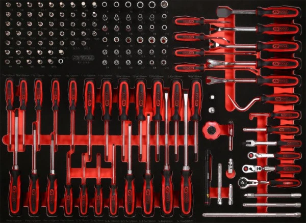 KS Tools PERFORMANCEplus jeu d'outils 142 pièces majeur à douille et tournevis 821.0142 acheter à bas prix