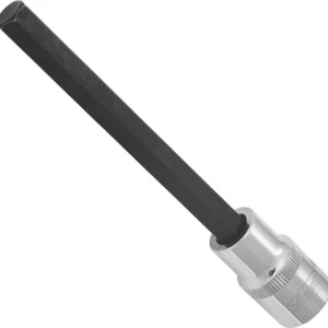 VIGOR Embout de tournevis à six pans creux carré creux 125 mm (1/2 pouce) profil à six pans creux 10 mm longueur : 140 mm...