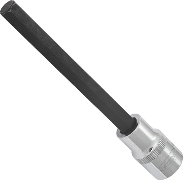 VIGOR Embout de tournevis à six pans creux carré creux 125 mm (1/2 pouce) profil à six pans creux 10 mm longueur : 140 mm...