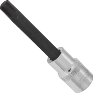 VIGOR RIBE Embout de tournevis carré creux 125 mm (1/2 pouce) profil à coin interne Ribe-CV M10 longueur : 100 mm lot de 5...