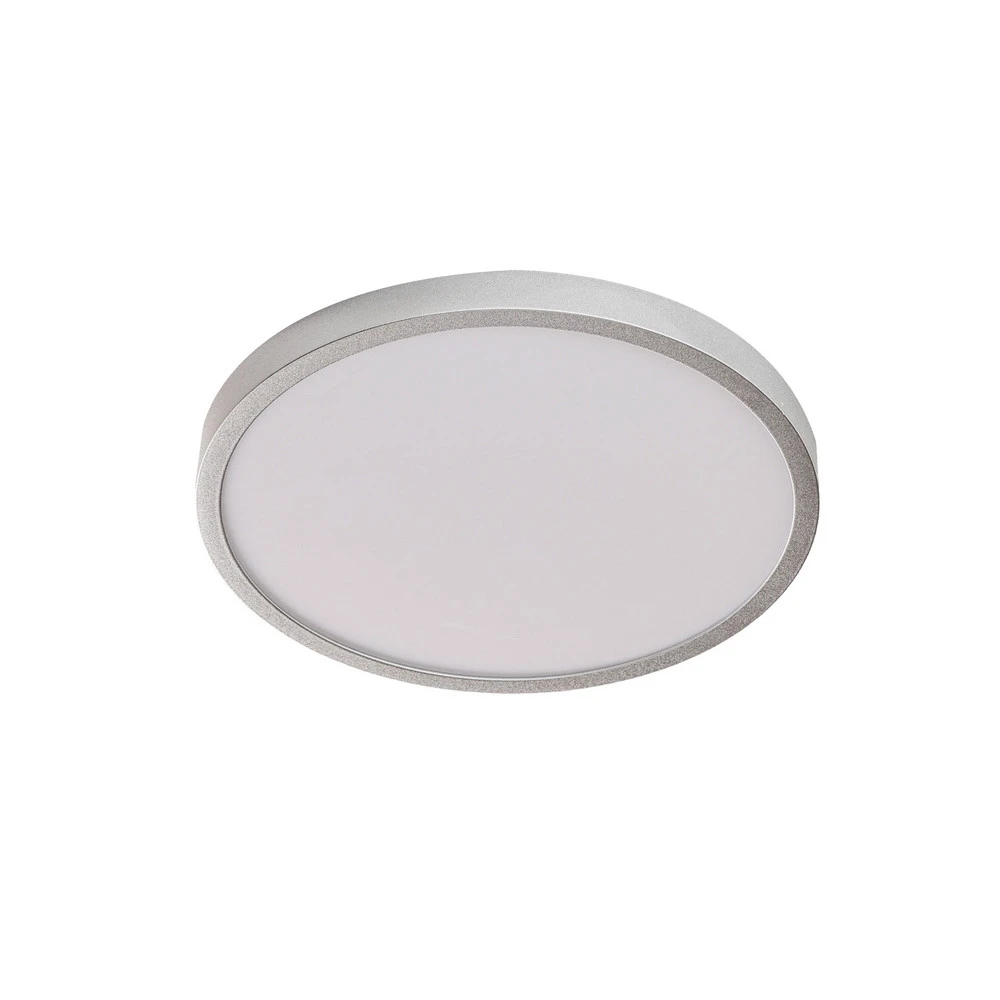 Plafonnier LED Vika, rond, titane mat, Ø 30 cm