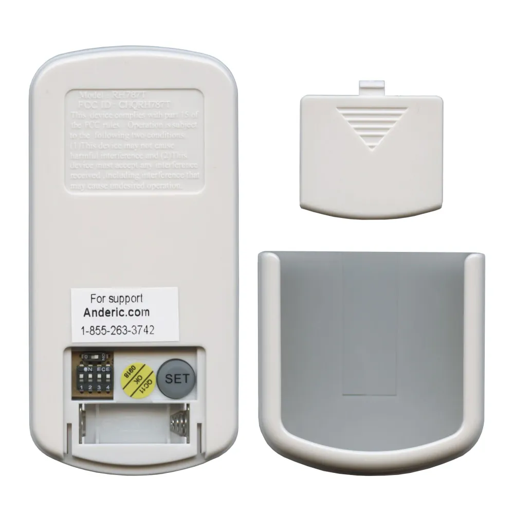Télécommande pour ventilateur de plafond Casablanca DC 6 vitesses (RH787T/UC787T) - RR787T