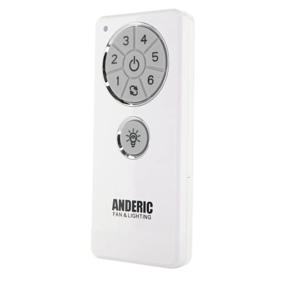 Télécommande réversible Anderic DC1 à 6 vitesses pour ventilateur de plafond Hampton Bay/Monte Carlo