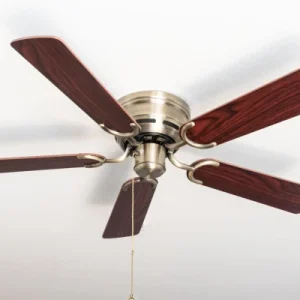 Ventilateur de plafond extra plat Pepeo Kisa Raffiné pales laiton antique palissandre / noyer 105420192OL acheter à bas prix