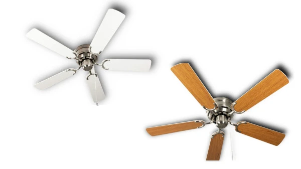 Ventilateur de plafond extra plat Pepeo Kisa Deluxe Pales Nickel Brossé Blanc / Érable 105620190OL magasiner à bas prix