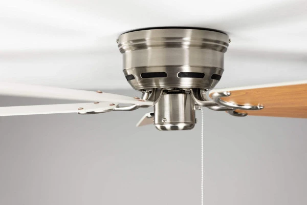 Ventilateur de plafond extra plat Pepeo Kisa Deluxe Pales Nickel Brossé Blanc / Érable 105620190OL magasiner à bas prix