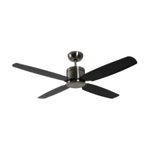 Ventilateur de plafond à finances d'énergie Pepeo Turno 132 cm avec télécommande pales blanches / blanches 132201...