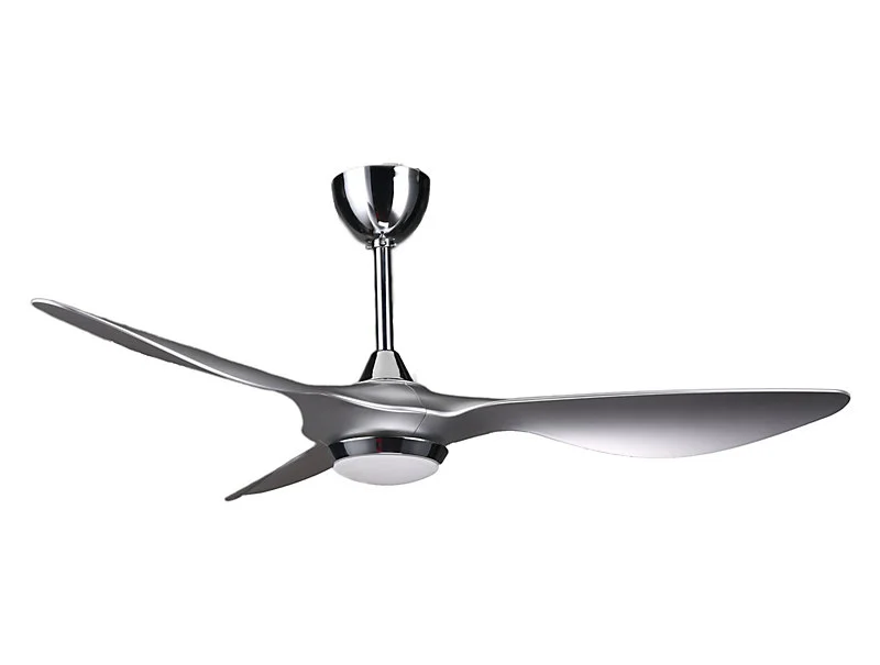 Ventilateur de plafond pales 132 cm avec LED et Wi-fi Réversible Hypersilence