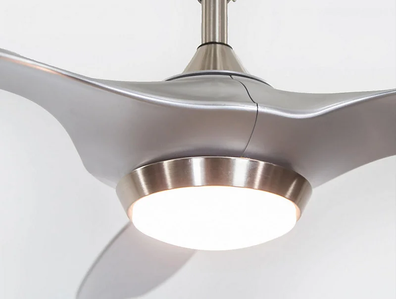 Ventilateur de plafond pales 132 cm avec LED et Wi-fi Réversible Hypersilence