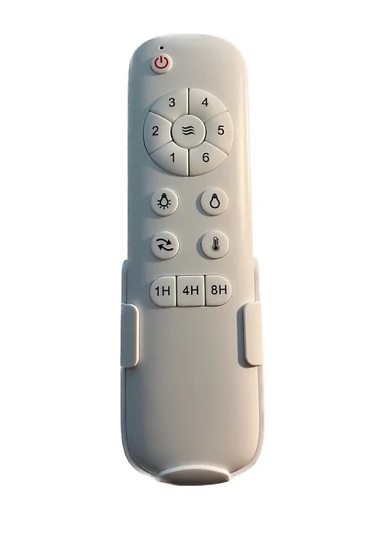 VENTILATEUR DE PLAFOND PALES BLANC SAMARAT AVEC LED ET THERMOSTAT