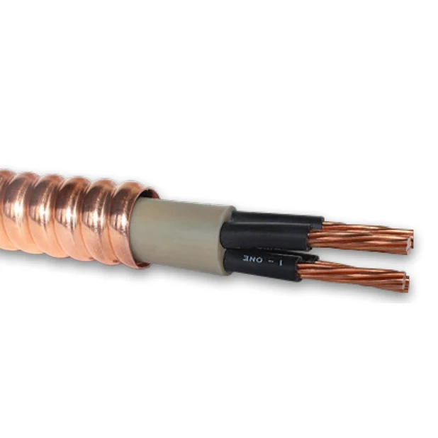 Draka LMC032/0 2/0 MCM 3C Lifeline MC Bare Stranded Effet cuivre Unjacketed Two Hour Fire Resistive Cable
