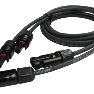 TCD 5' #10 MC4 Cable Extension (Pair) Bundle