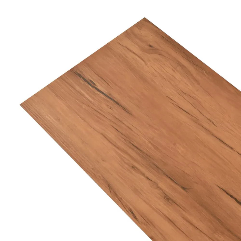 Planches de plancher VINYLE Non auto-adhésif 5,26 m² Orme naturel (résistant aux UV)