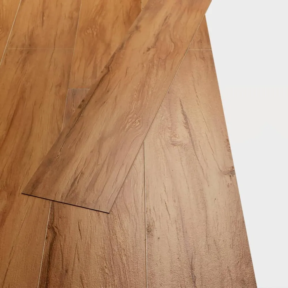 Planches de plancher VINYLE Non auto-adhésif 5,26 m² Orme naturel (résistant aux UV)