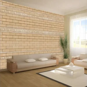 Règle à couper Papier Peint "Mur avec Ornements" 245 x 350 cm