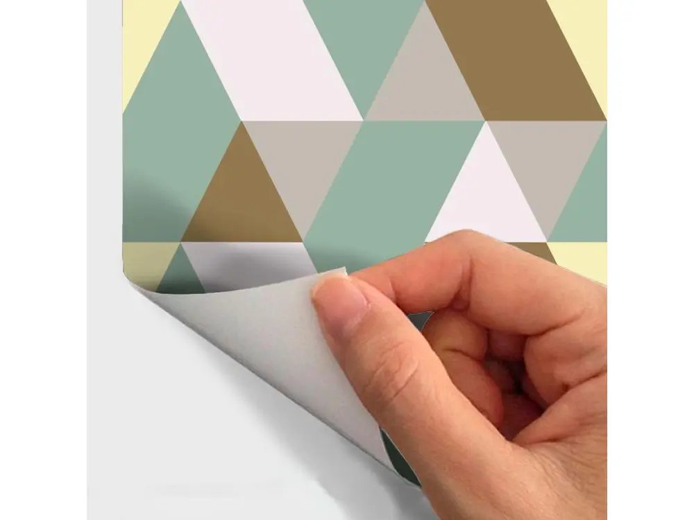 Sticker papier peint - GUNTER - 60x60cm pour mur intérieur