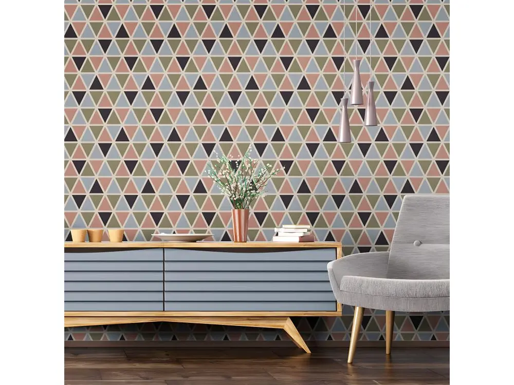Sticker papier peint - KALMAR - 60x60cm en rouleau de 10 mètres
