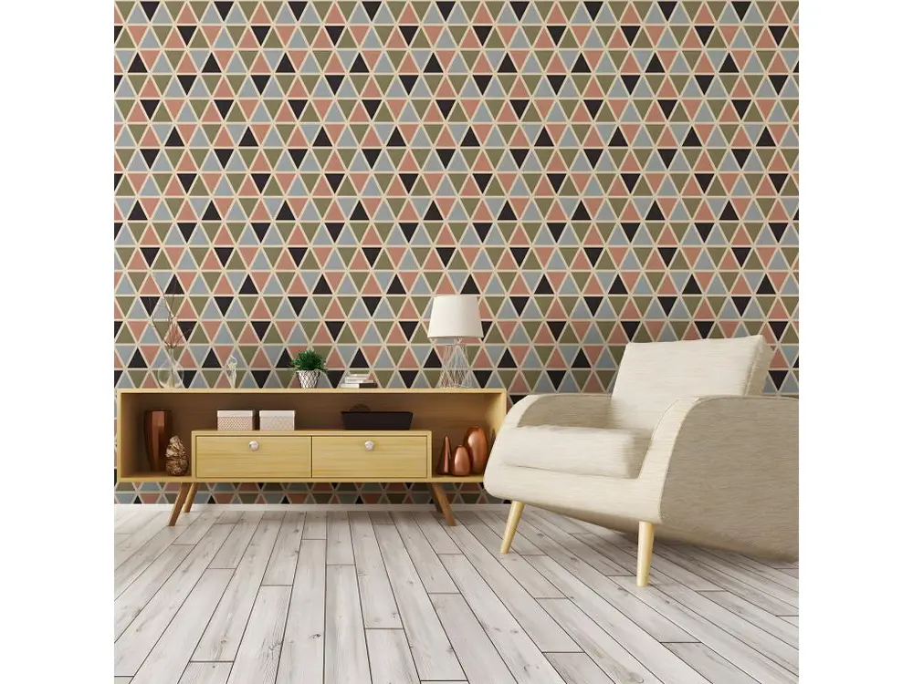 Sticker papier peint - KALMAR - 60x60cm en rouleau de 10 mètres