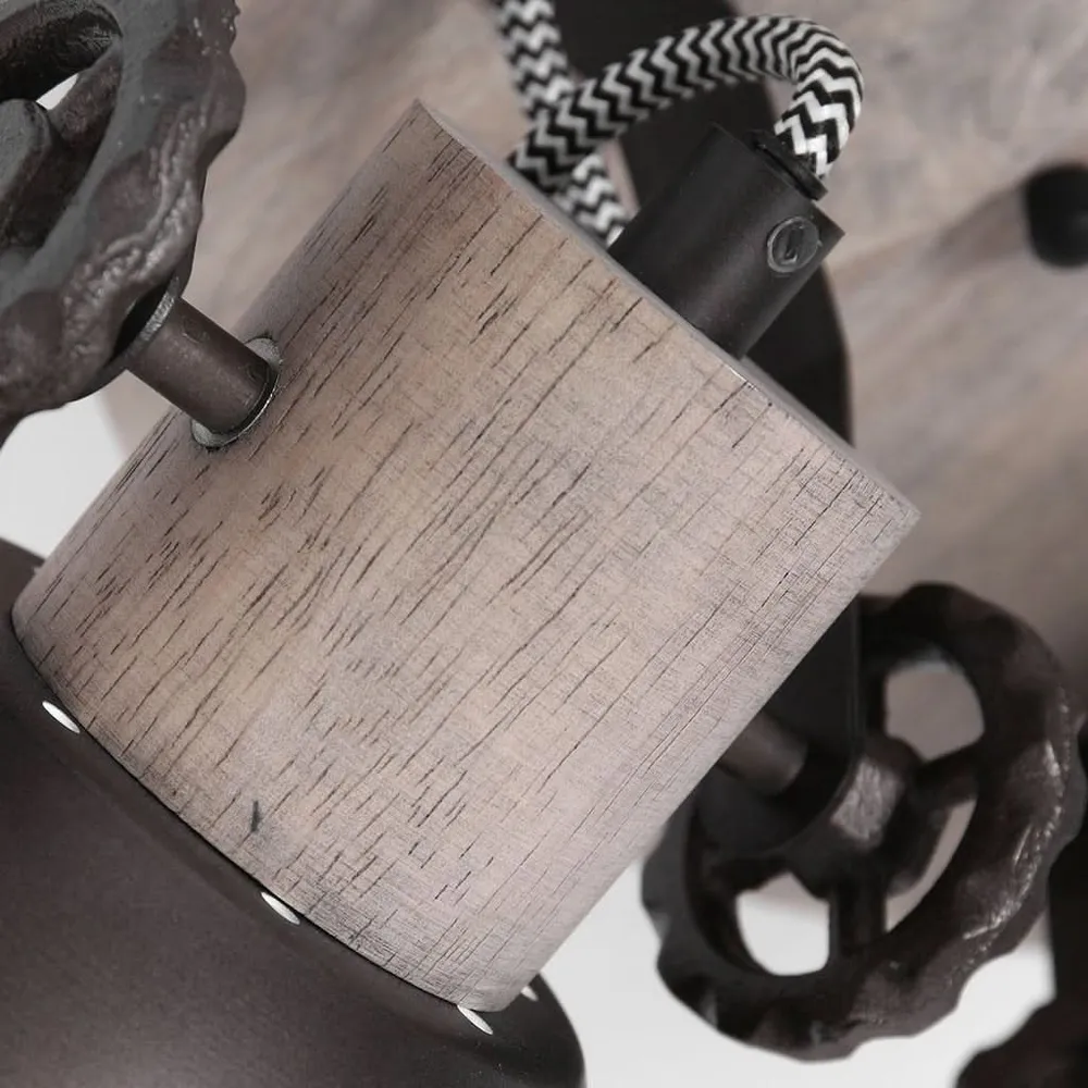 Plafonnier Anthracite Ronde | Rira Qualité NF