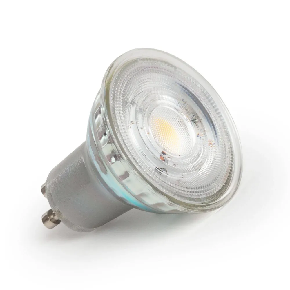Ampoule 10W GU10 LED 1000 lumens Faisceau 60 degrés Cristal