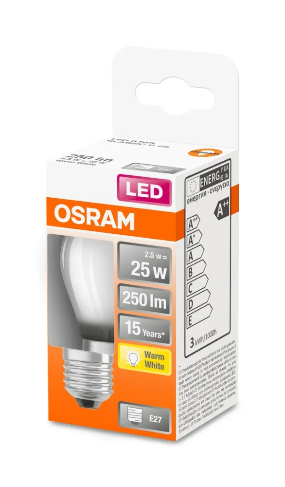 AMPOULE LED SPHERE 2.5W E27 DEPOLI | 400W | 36000 lumens