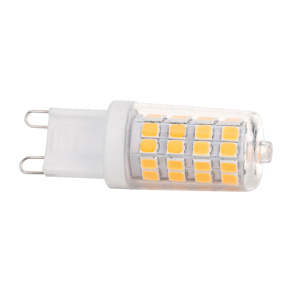 Certifié CE Ampoule à broche LED G9 3,3 W 2 800 K transparente