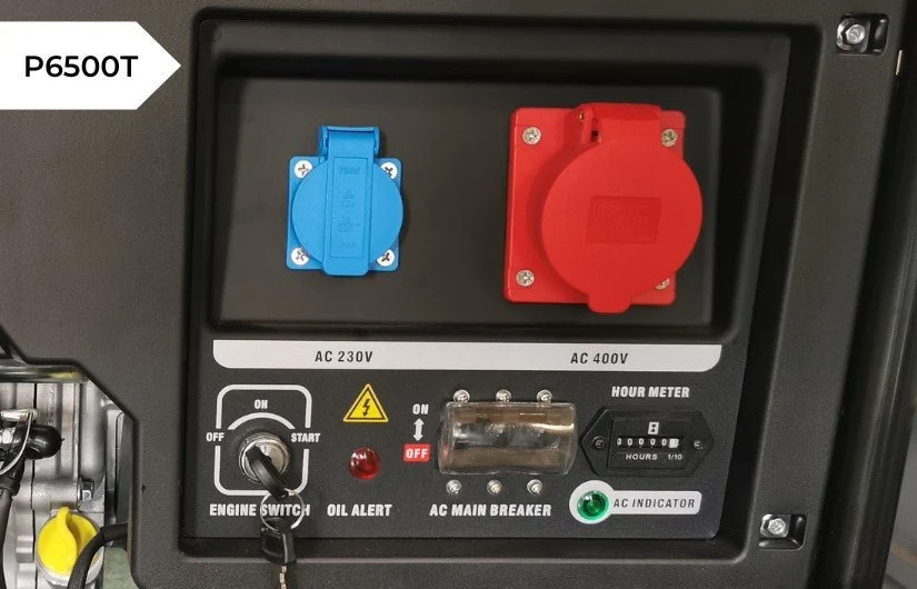 Haute Intensité Professionnelle Tragbarer Stromerzeuger Atlas Copco P6500T