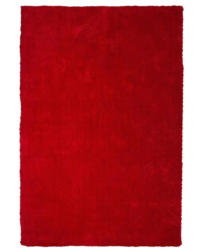 Vloerkleed tissu synthétique rood 140 x 200 cm DEMRE