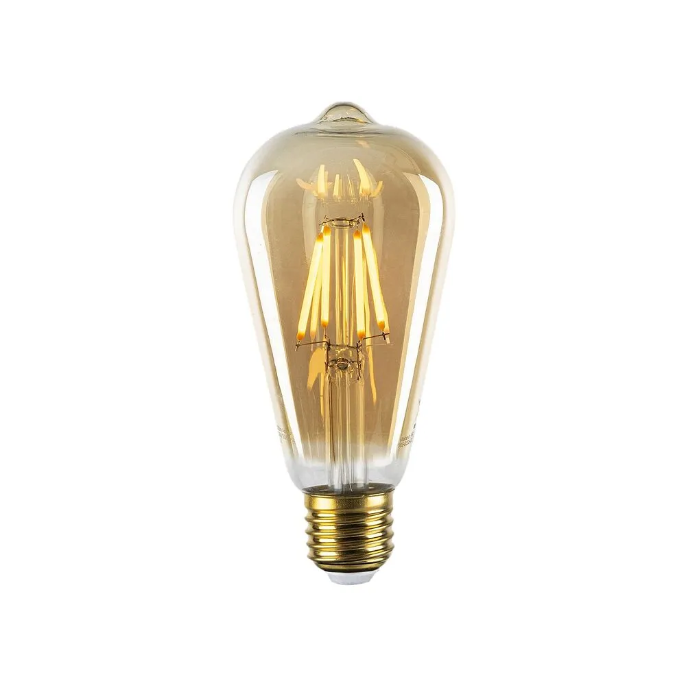 Ampoule LED + Claritas edison jaune bouillant 35W - 12V