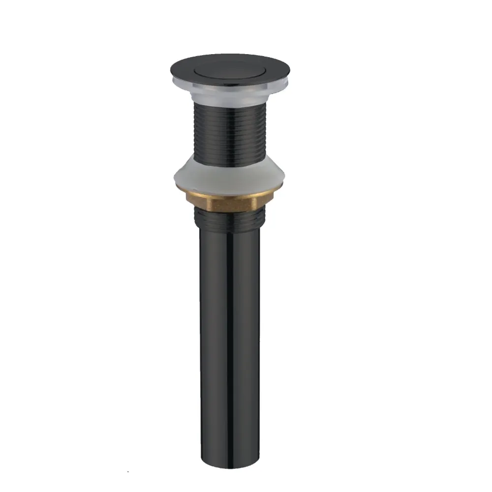 Ampoule au xénon haute performance Bonde escamotable sans trop-plein noir mat