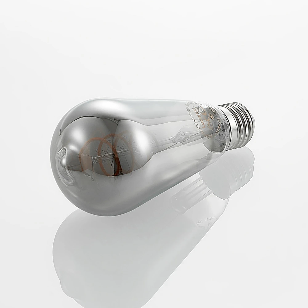 Lucande ampoule E27 ST64 4 W 918 pâle titane x2