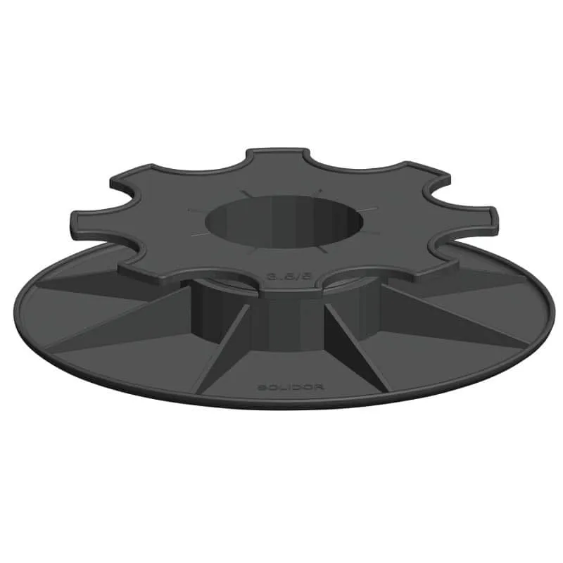 Plot réglable 35~50 mm pour dalle + plaque x50 SOLIDOR pour phares automobiles